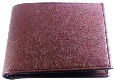 

Eagle Buzz Men Brown Genuine Leather Wallet(11 Card Slots)