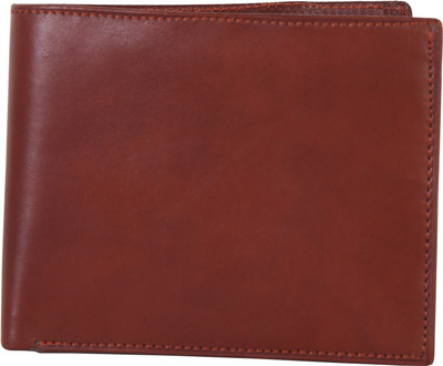 

Zeolix Men Brown Genuine Leather Wallet(8 Card Slots)