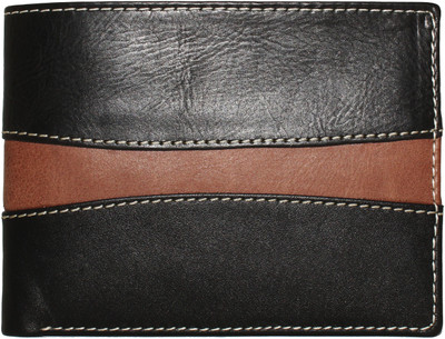 

Wildmount Men Black, Brown Genuine Leather Wallet(3 Card Slots)