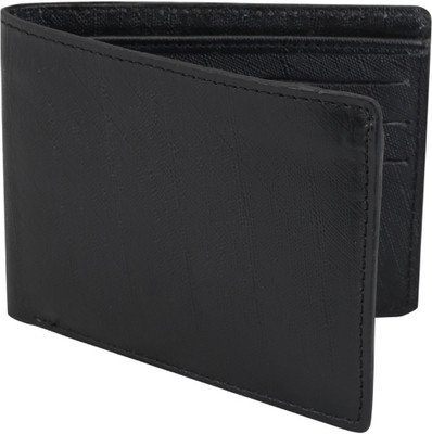 

Winstar Men Black Genuine Leather Wallet(6 Card Slots)