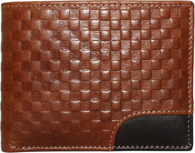

Wildmount Men Brown Genuine Leather Wallet(4 Card Slots)