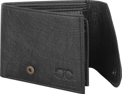 

Amicraft Men Black Artificial Leather Wallet(4 Card Slots)