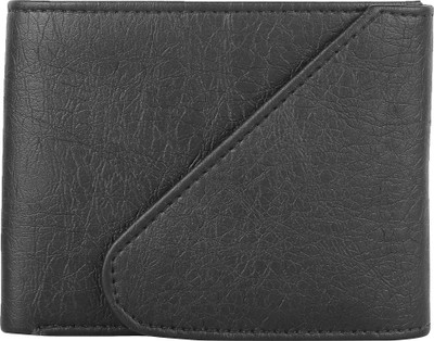 

Amicraft Boys Black Artificial Leather Wallet(6 Card Slots)