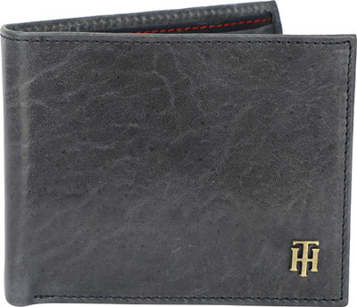 

Tommy Hilfiger Men Blue Genuine Leather Wallet(4 Card Slots), Navy