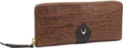 

Hidesign Women Casual Brown Genuine Leather Wallet(8 Card Slots), Tan brown