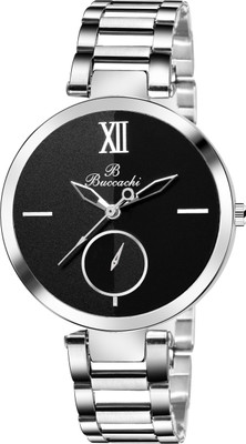 

Buccachi B-L1044-BL-CH AWESOME BLACK DIAL GIRL'S Watch - For Women