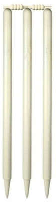 

N.VCOMMUNICATION24X7 BEST STUMPS WITH BAIL FOR WOODEN(Brown)
