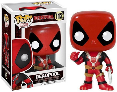 

Funko Marvel Deadpool Thumbs Up Pop Figure #112(Multicolor)