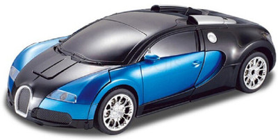 

DINAARKAN ONE STEP TRANSFORMATION BUGATTI ROBOT CAR WITH BUMP ACTION(Blue)