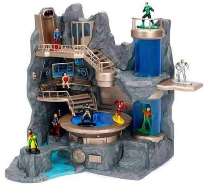 

JADA TOYS 'Metals Nano Metalfigs DC Comics Collectors Enviroment(Multicolor)