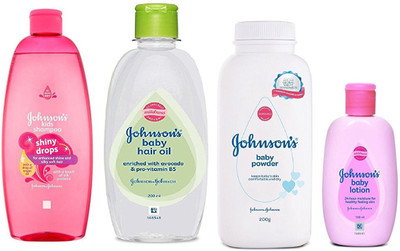 

Johnson Baby Grooming Set 4pcs(Multicolor)