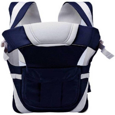 

aroraonlinetraders Adjustable Hands-Free 4-in-1 Baby Carrier with Comfortable Head Support & Buckle Straps Baby Carrier(Dard Blue, Front Carry facing in)