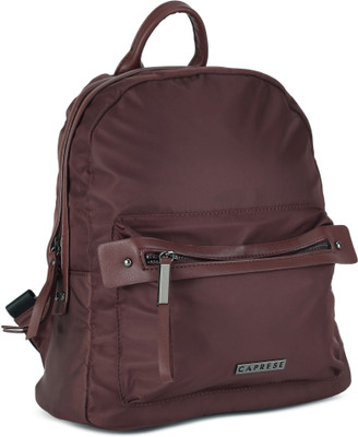 

Caprese Aniston Medium 5 L Backpack(Brown), Dk brown
