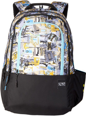

Wiki by Wildcraft Stamps 2 Black 31 L Backpack(Black)