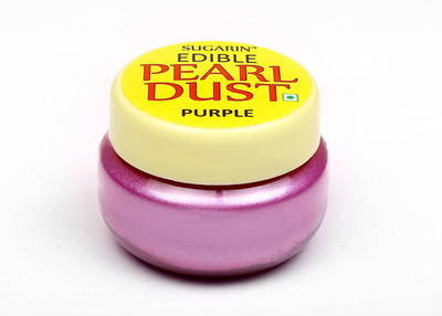 

SUGARIN Edible Pearl Dust, Purple Icing(4.25 g, NA)