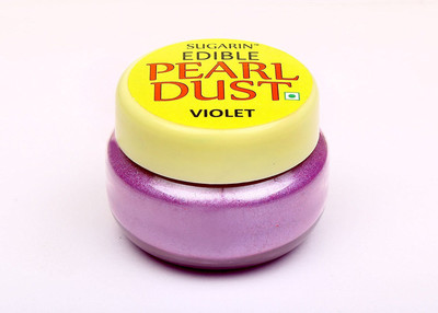 

SUGARIN Edible Pearl Dust, Violet Icing(4.25 g, NA)