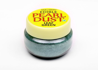 

SUGARIN Edible Pearl Dust, Leaf Green Icing(4.25 g, NA)
