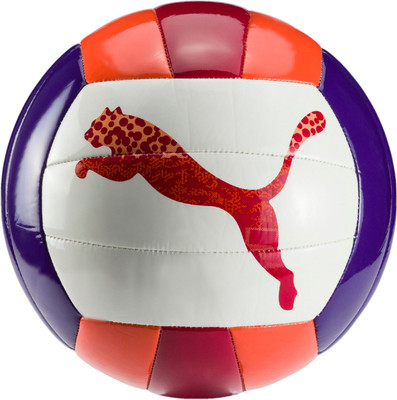 

Puma Beach Volleyball Training Volleyball - Size: (Pack of 1, Multicolor, White-bright rose-golden