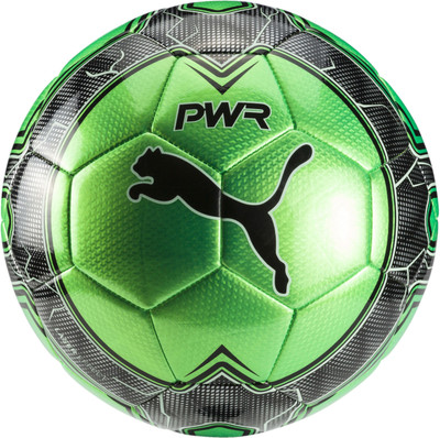 

Puma evoPOWER Vigor Graphic 4 Football - Size: (Pack of 1, Black, Green, Green gecko-black-white