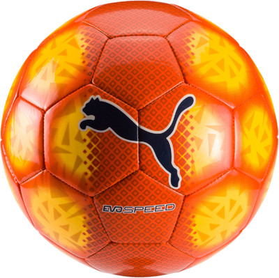 

Puma Evospeed . Fade Football - Size: (Pack of 1, Red, Yellow, Ultra yellow-orange clown fish