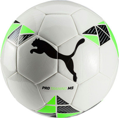 

Puma Pro Training MS Football - Size: (Pack of 1, Multicolor, White-green gecko- bl