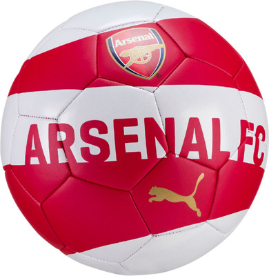 

Puma Arsenal Fan Ball Football - Size: (Pack of 1, Red, White, Chili pepper-white-bistre