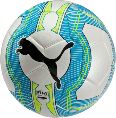 

Puma evoPOWER Vigor 3.3 Tournament Football - Size: (Pack of 1, White, Green, White-atomic blue-safety yellow