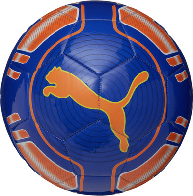 

Puma Evopower 6 Trainer MS Football - Size: (Pack of 1, Blue, Orange, Electric blue lemonade-orange