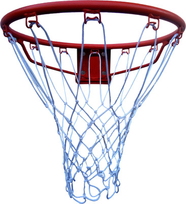 

Stag HOLLOW 18 MM RING WITH 3 MM NYLON NET Basketball Ring(6 Basketball Size With Net)