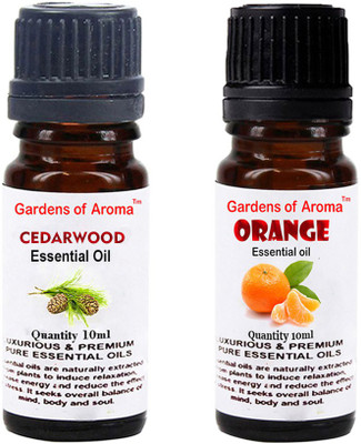 

Gardens Of Aroma Cedarwood Essential Oil And Orange Essential Oil(20 ml)