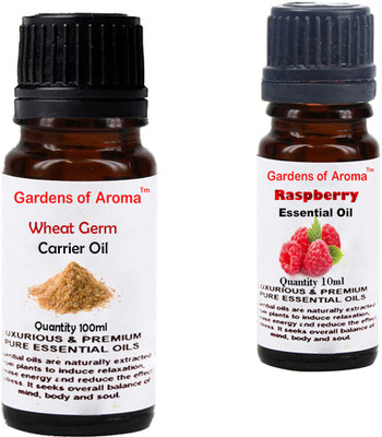 

Gardens Of Aroma Wheat germ Carrier Oil And Raspberry Essential Oil(110 ml)