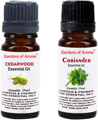 

Gardens Of Aroma Cedarwood Essential Oil And Coriander Essential Oil(20 ml)