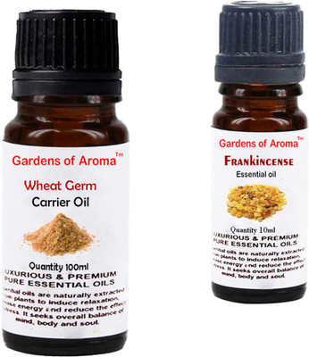 

Gardens Of Aroma Wheat germ Carrier Oil And Frankincense Essential Oil(110 ml)