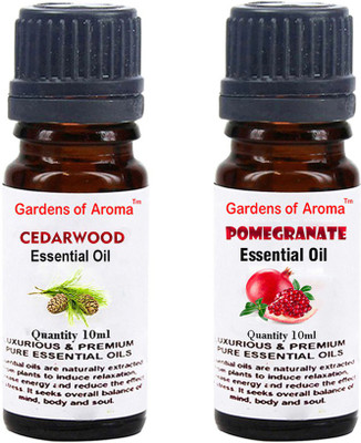 

Gardens Of Aroma Cedarwood Essential Oil And Pomegranate Essential Oil(20 ml)