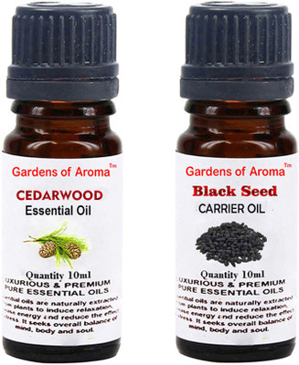 

Gardens Of Aroma Cedarwood Essential Oil And Black Seed carrier Oil(20 ml)