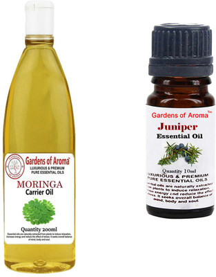 

Gardens Of Aroma Moringa Carrier Oil And Juniper Essential Oil(210 ml)