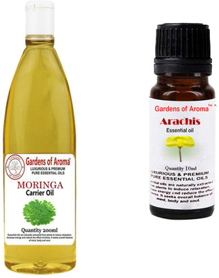 Gardens Of Aroma Moringa Carrier Oil And Arachis Essential Oil(210 ml)
