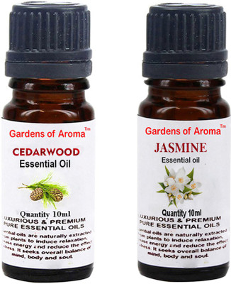 

Gardens Of Aroma Cedarwood Essential Oil And Jasmine Essential Oil(20 ml)