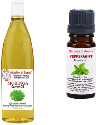 

Gardens Of Aroma Moringa Carrier Oil And Peppermint Essential Oil(210 ml)