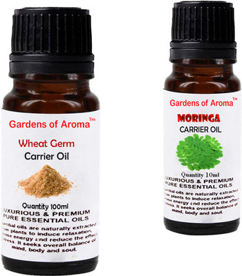 

Gardens Of Aroma Wheat germ Carrier Oil And Moringa Essential Oil(110 ml)