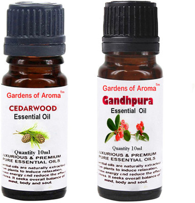 

Gardens Of Aroma Cedarwood Essential Oil And Gandhpura Essential Oil(20 ml)