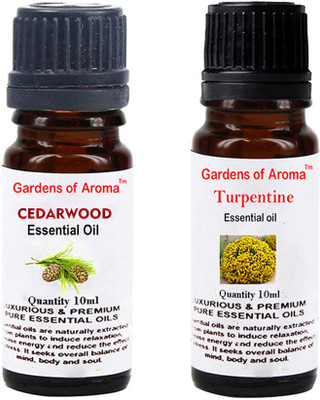 

Gardens Of Aroma Cedarwood Essential Oil And Turpentine Essential Oil(20 ml)