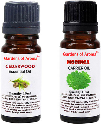 

Gardens Of Aroma Cedarwood Essential Oil And Moringa Essential Oil(20 ml)