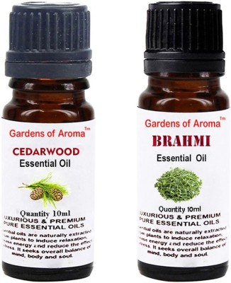 

Gardens Of Aroma Cedarwood Essential Oil And Brahmi Essential Oil(20 ml)