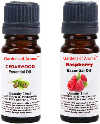 

Gardens Of Aroma Cedarwood Essential Oil And Raspberry Essential Oil(20 ml)