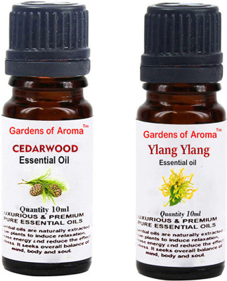 

Gardens Of Aroma Cedarwood Essential Oil And Ylang Ylang Essential Oil(20 ml)