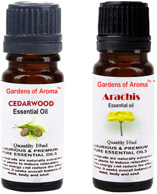 

Gardens Of Aroma Cedarwood Essential Oil And Arachis Essential Oil(20 ml)