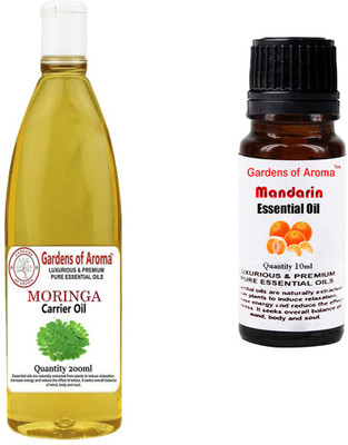 

Gardens Of Aroma Moringa Carrier Oil And Mandarin Essential Oil(210 ml)