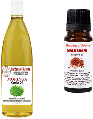 

Gardens Of Aroma Moringa Carrier Oil And Malkangani Essential Oil(210 ml)