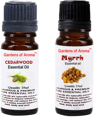 

Gardens Of Aroma Cedarwood Essential Oil And Myrrh Essential Oil(20 ml)
